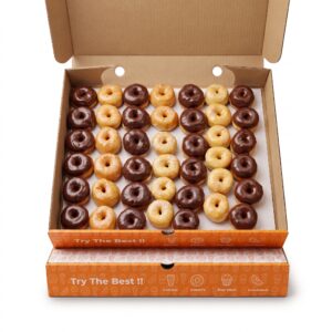 Mini Donuts Box  (50 pieces)