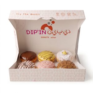 Stuffed Donuts box (6 pieces)