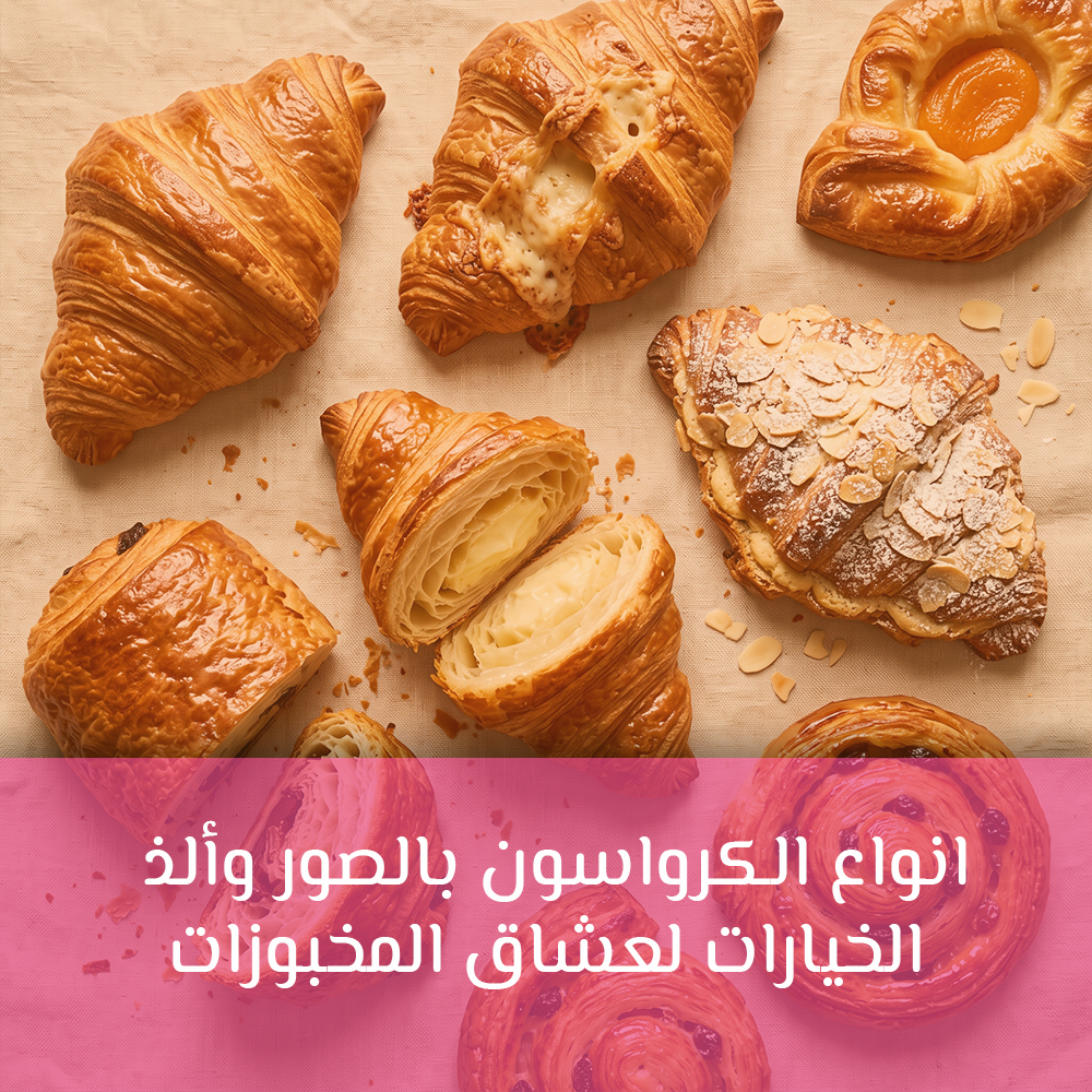 انواع الكرواسون بالصور